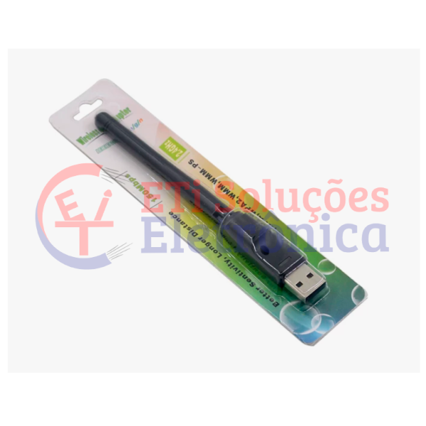 Adaptador Wifi receptores USB 150Mbps