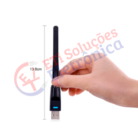 Adaptador Wifi receptores USB 150Mbps
