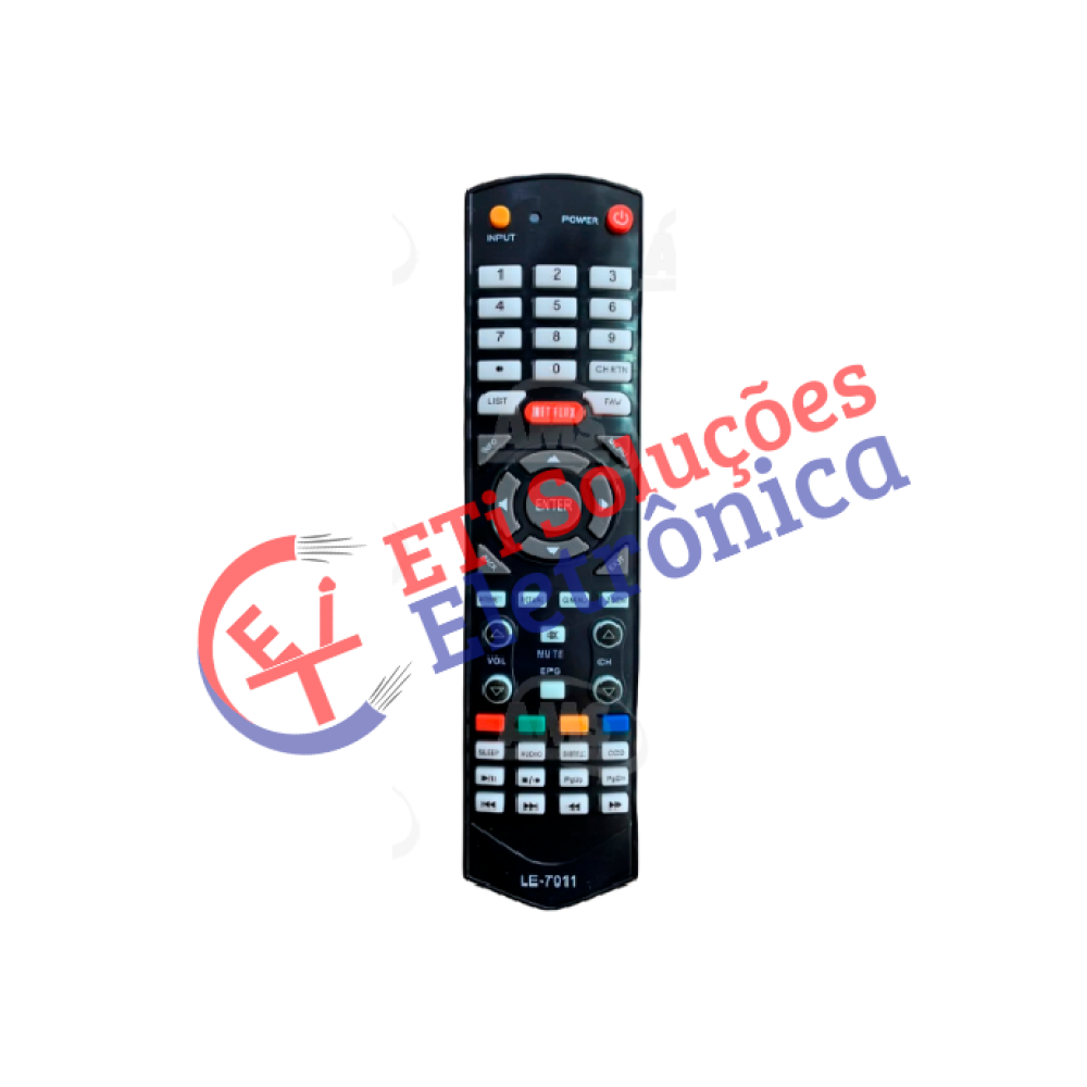 Controle TV SEMP TOSHIBA LE-7011 Controle TV SEMP TOSHIBA LE-7011