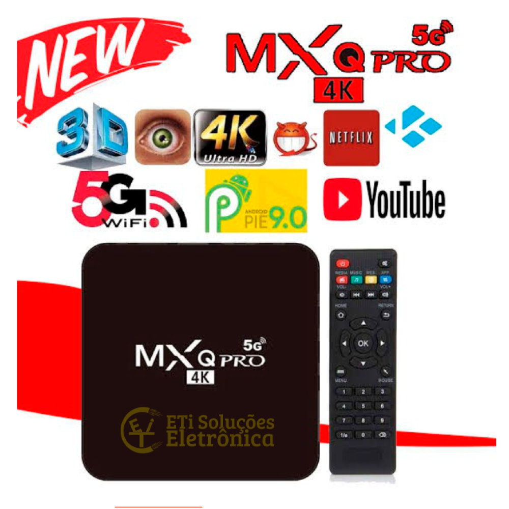 Tv Box Smart 4k Pro 5g 256gb 1024gb